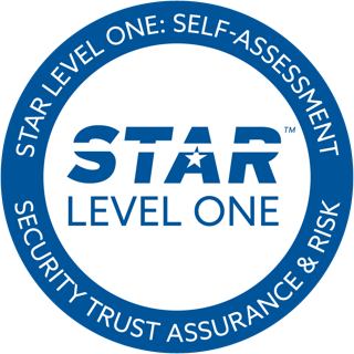 CSA STAR Level One: Self-Assessment badge